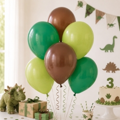 Lime Green, Brown & Green 12